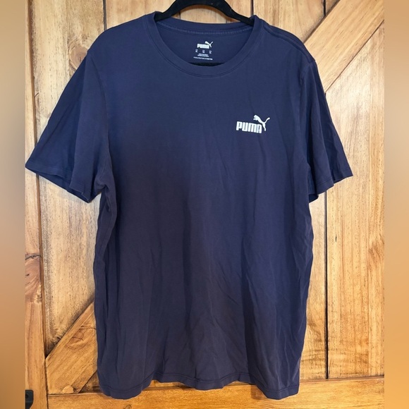 Puma Other - Puma Men’s Cotton Essentials T-shirt - Navy Blue - Size XL